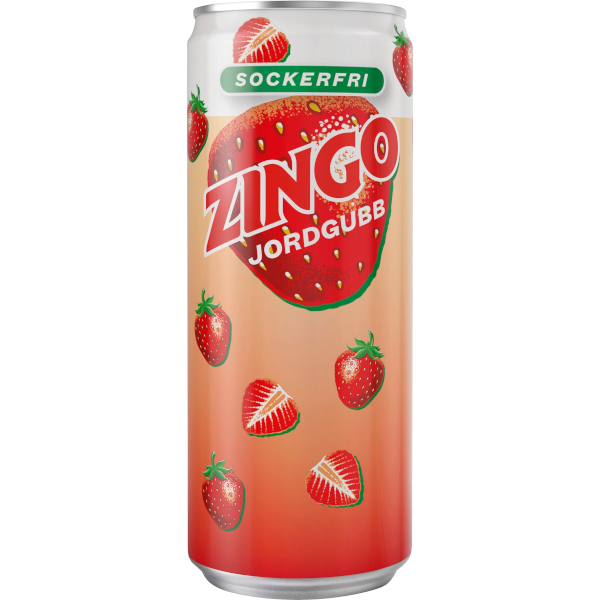 Zingo Läsk Jordgubb Sockerfri