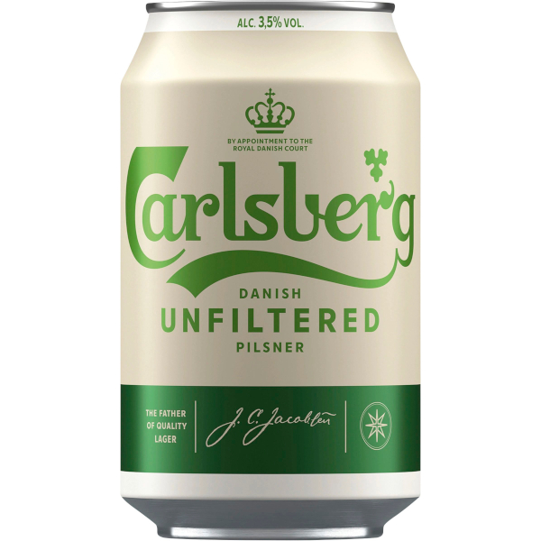 Carlsberg Pilsner Ofiltrerad 3,5%