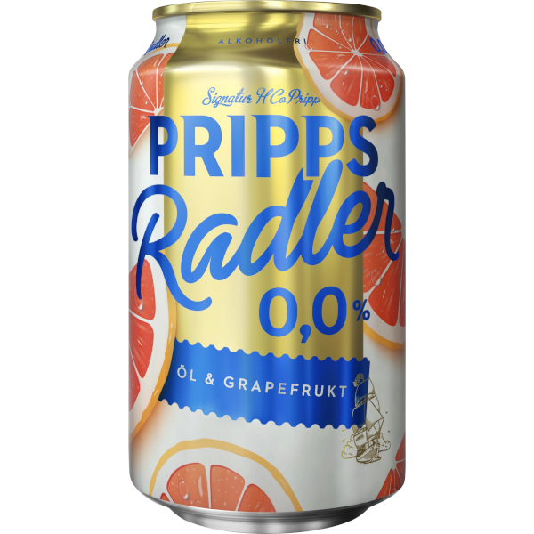Pripps Radler Öl & Grapefrukt Alkoholfri