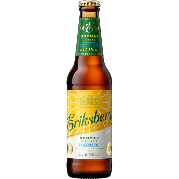 Eriksberg Ljus Lager Sommar Alkoholfri 0,5%