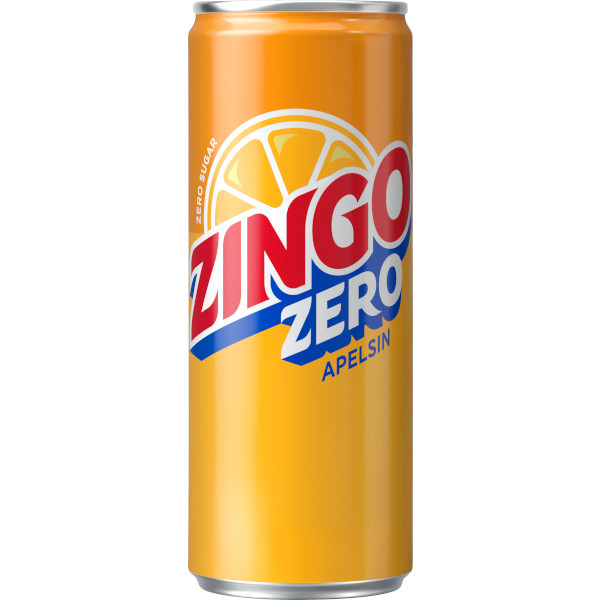 Zingo Läsk Apelsin Zero