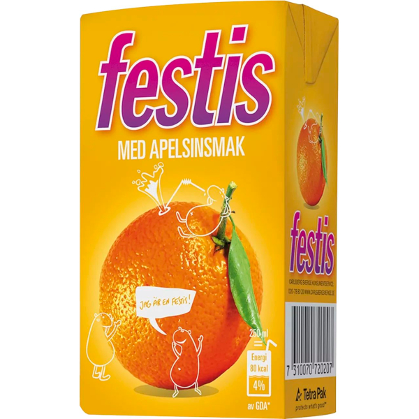 Festis Stilldrink Apelsin