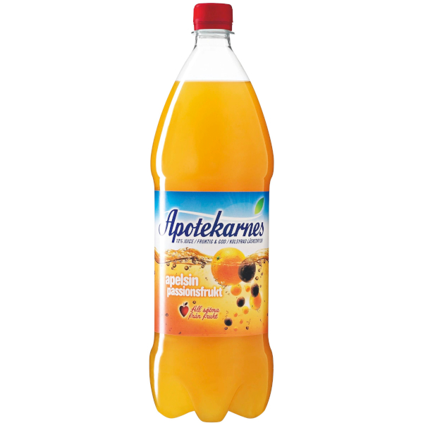 Apotekarnes Läsk Apelsin/Passionsfrukt