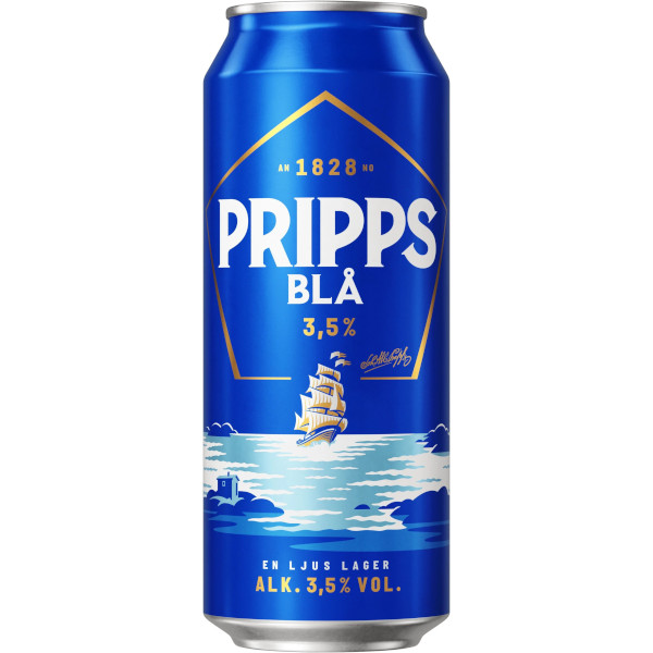 Pripps Blå Ljus Lager 3,5%