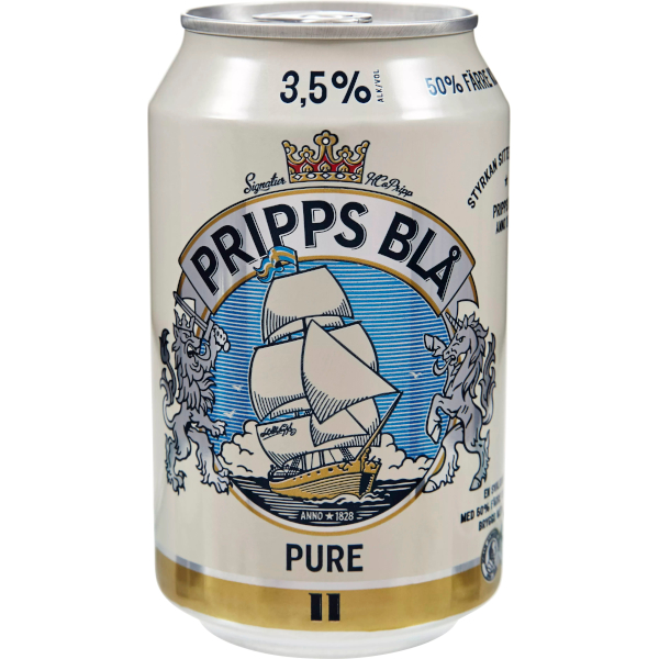 Pripps Blå Öl Pure 3,5%