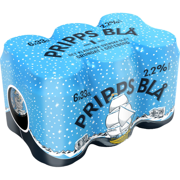Pripps Blå Lättöl 2,2%