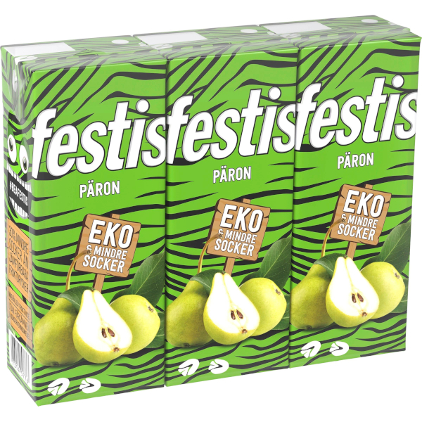 Festis Stilldrink Päron Eko
