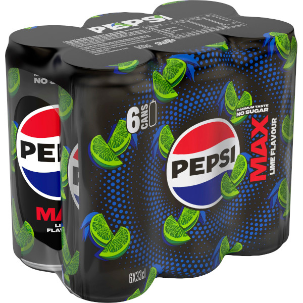 Pepsi Läsk Max Lime