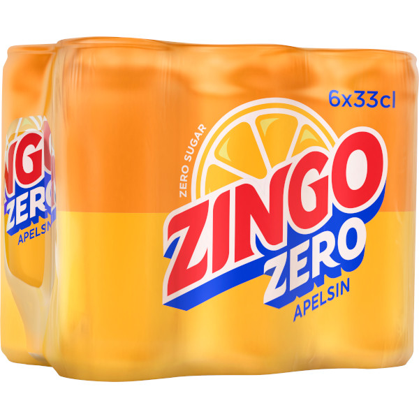 Zingo Läsk Apelsin Zero