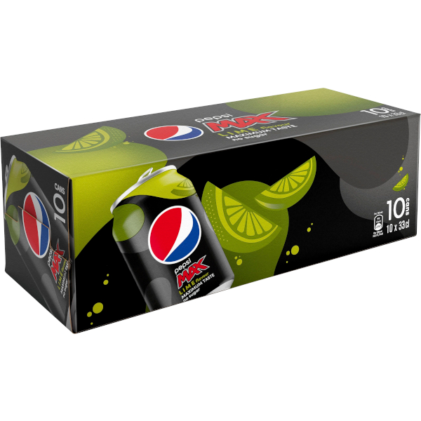 Pepsi Läsk Max Lime