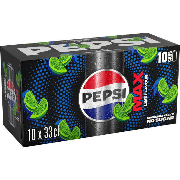 Pepsi Läsk Max Lime