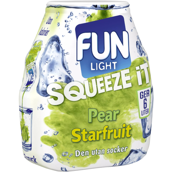 FUN Light Saftkoncentrat Squeeze It Pear/Starfruit