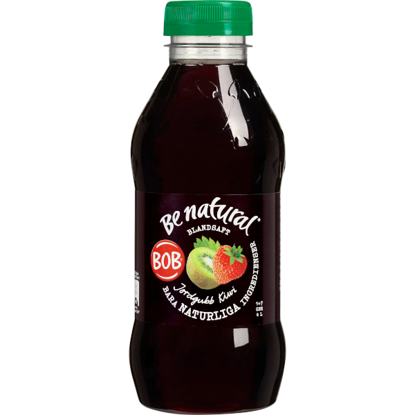 BOB Blandsaft Be Natural Jordgubb/Kiwi
