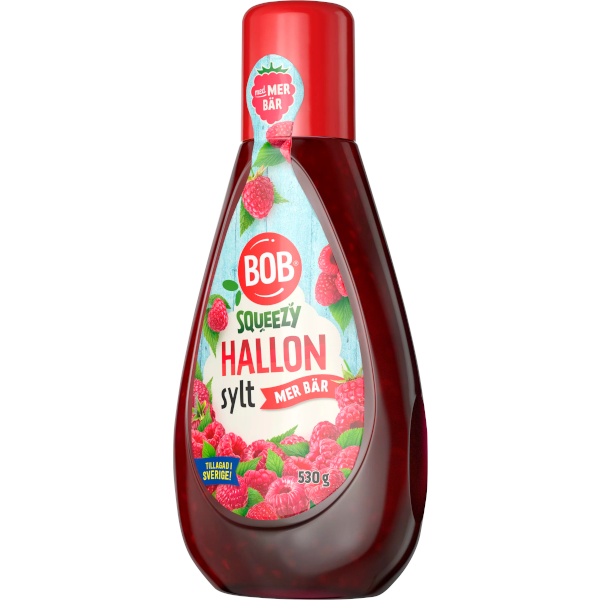 BOB Hallonsylt Squeezy
