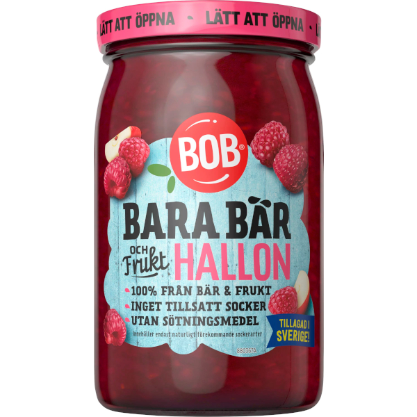 BOB Bara Bär Hallonsylt