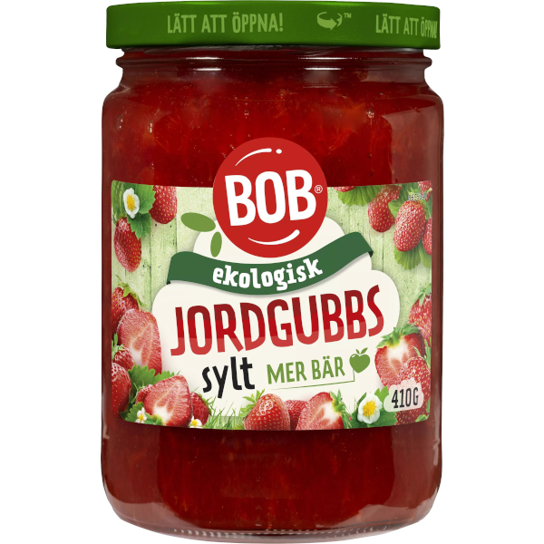BOB Jordgubbssylt Ekologisk