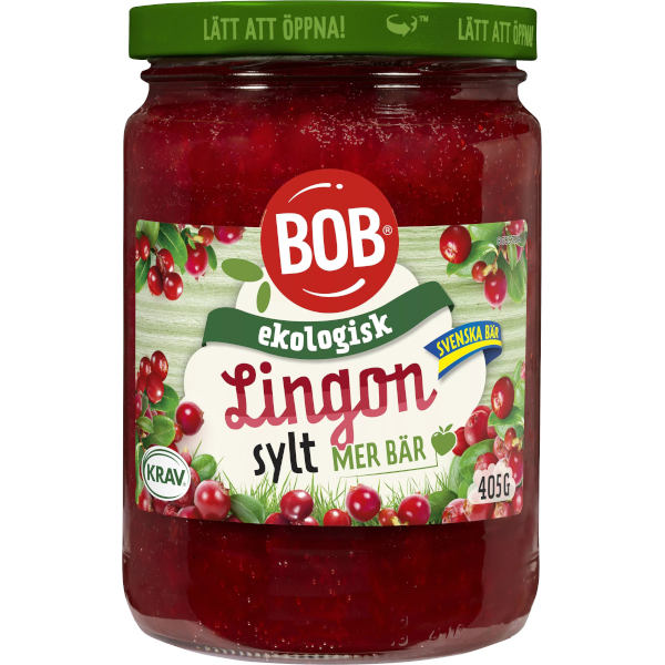 BOB Lingonsylt Ekologisk