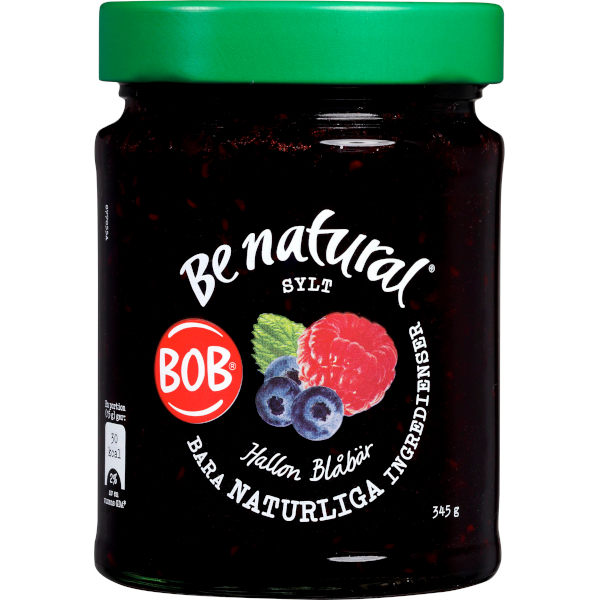 BOB Sylt Be Natural Hallon/Blåbär