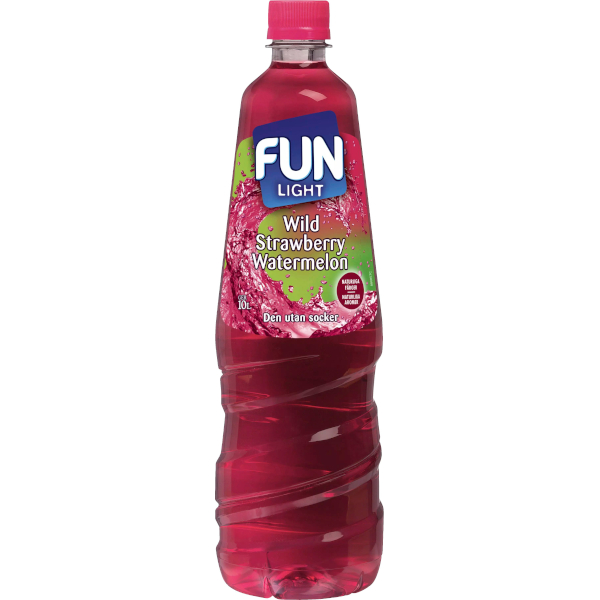 FUN Light Dryckeskoncentrat Wild Strawberry/Watermelon