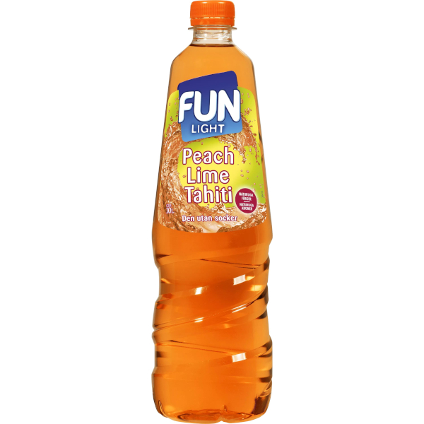 FUN Light Dryckeskoncentrat Peach/Lime Tahiti