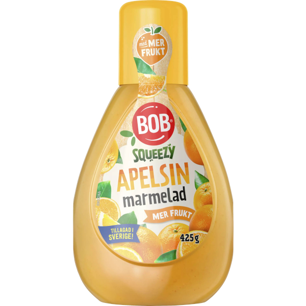 BOB Apelsinmarmelad Squeezy