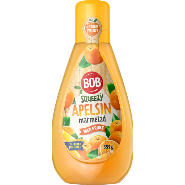 BOB Apelsinmarmelad Squeezy