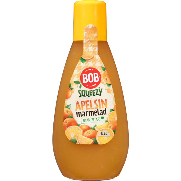 BOB Apelsinmarmelad Squeezy