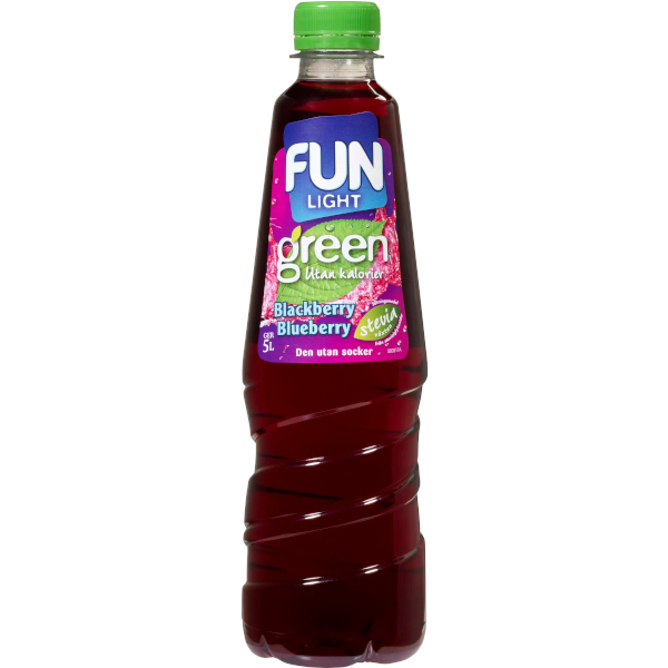 FUN Light Dryckeskoncentrat Green Blackberry/Blueberry