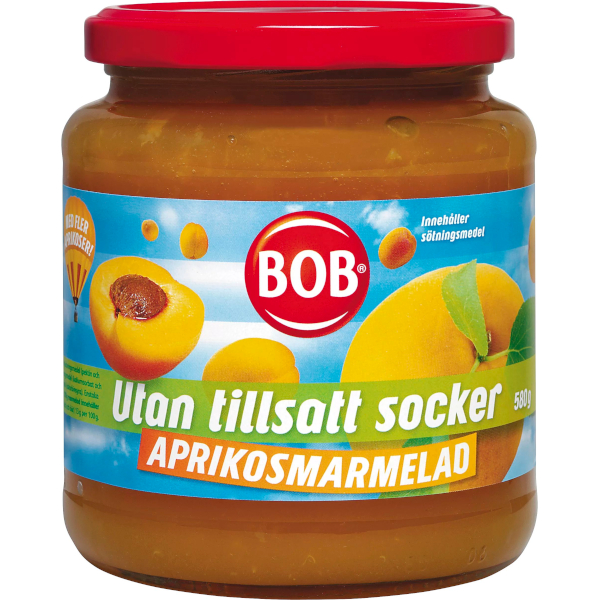BOB Aprikosmarmelad UTS