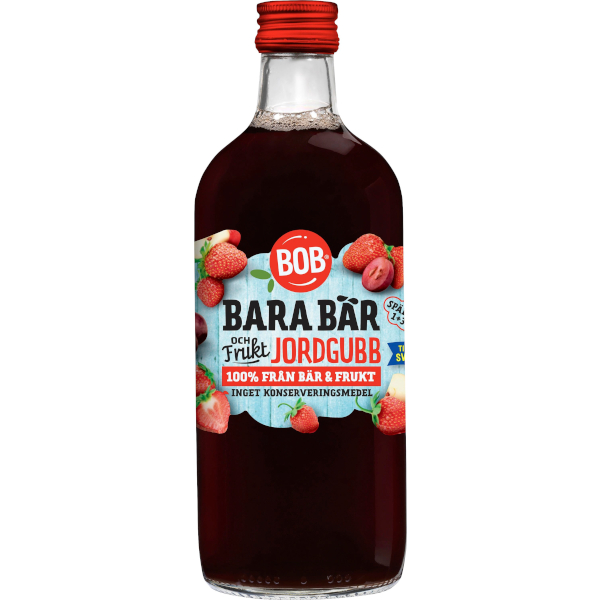 BOB Bara Bär Jordgubbssaft