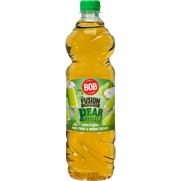 BOB Saft Fusion Pear Popsicle Päron & Isglass