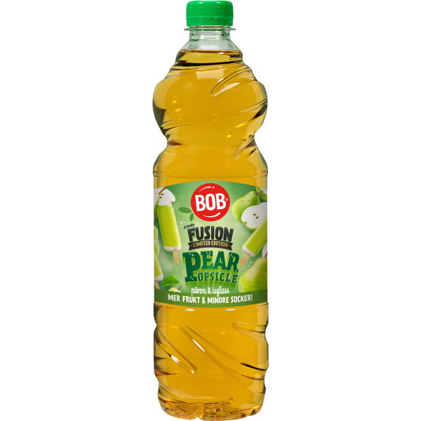 BOB Saft Fusion Pear Popsicle Päron & Isglass