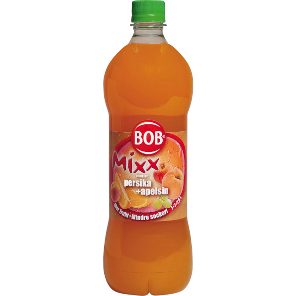BOB Saft Mixx Persika & Apelsin