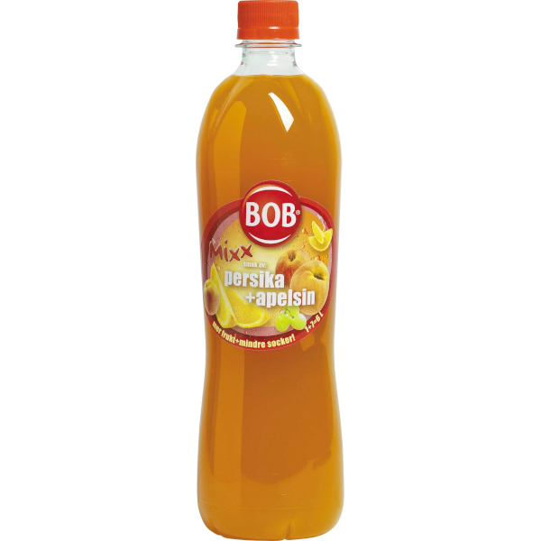 BOB Saft Mixx Persika & Apelsin