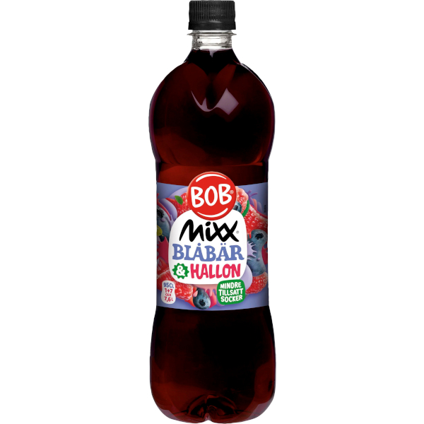 BOB Saft Mixx Blåbär & Hallon