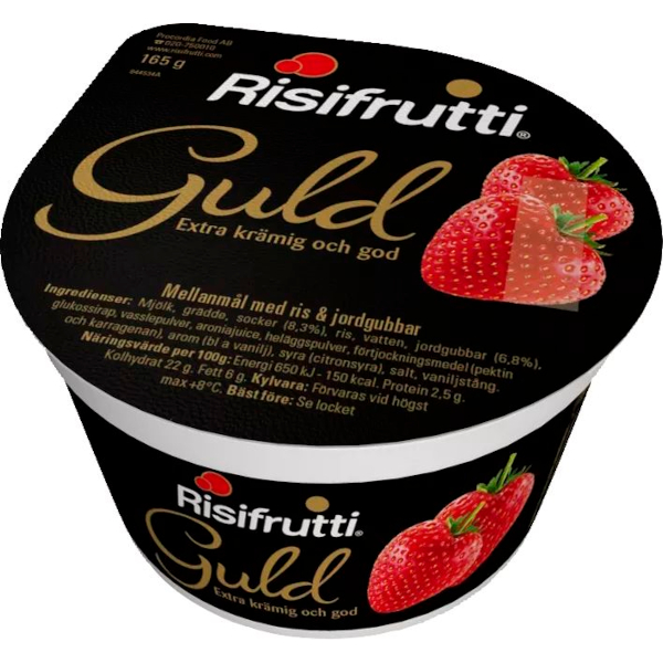 Risifrutti Mellanmål Guld Jordgubb