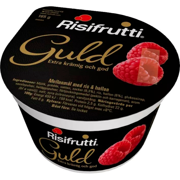 Risifrutti Mellanmål Guld Hallon