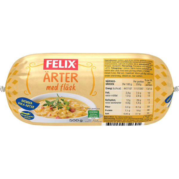 Felix Ärter Med Fläsk
