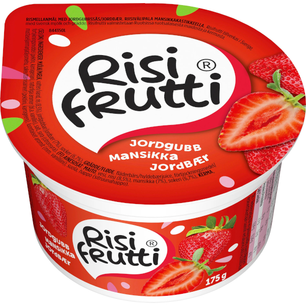 Risifrutti Mellanmål Jordgubb