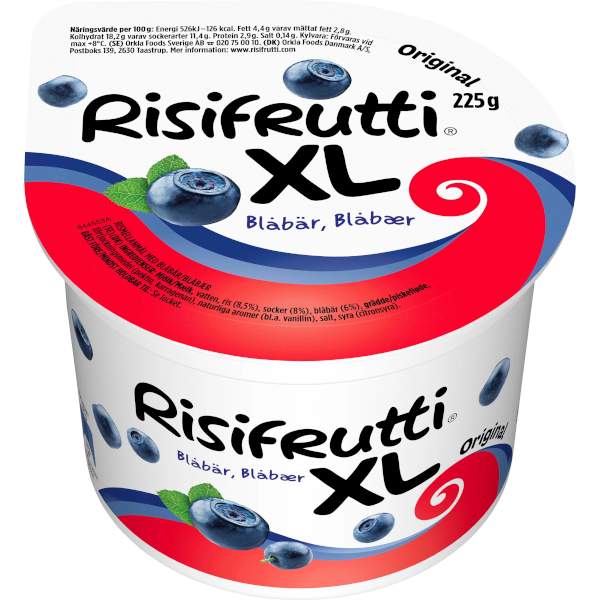 Risifrutti Mellanmål Blåbär XL