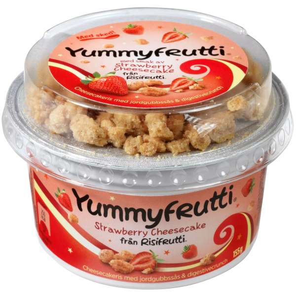 Risifrutti Dessert Yummyfrutti Strawberry Cheesecake