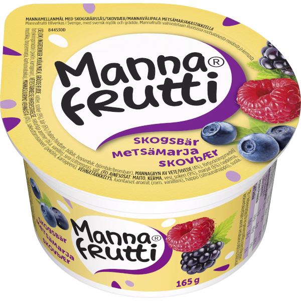 Mannafrutti Mellanmål Skogsbär
