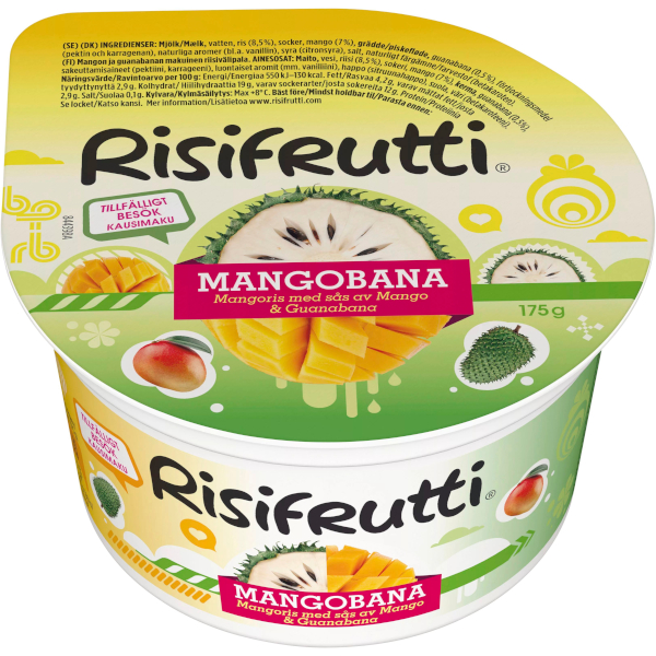 Risifrutti Mellanmål Mangobana