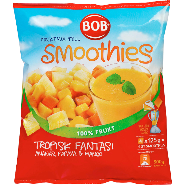 BOB Fruktmix Smoothies Tropisk Fantasi