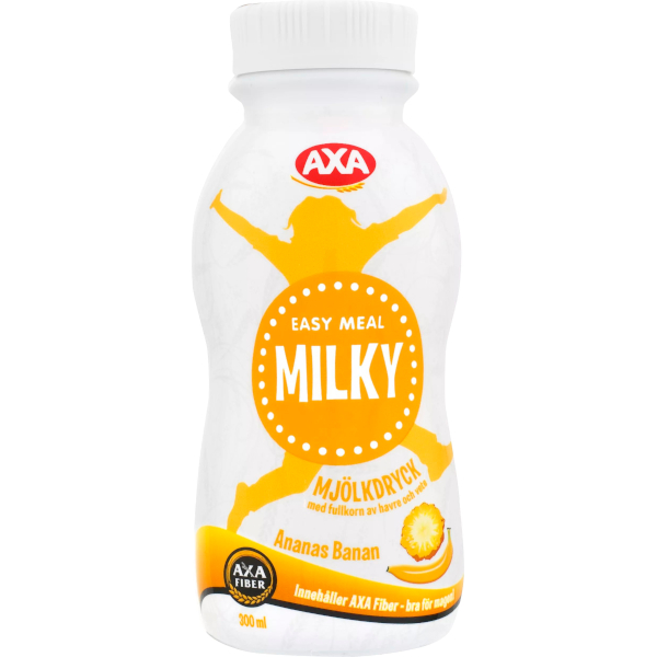 AXA Mjölkdryck Milky Ananas/Banan