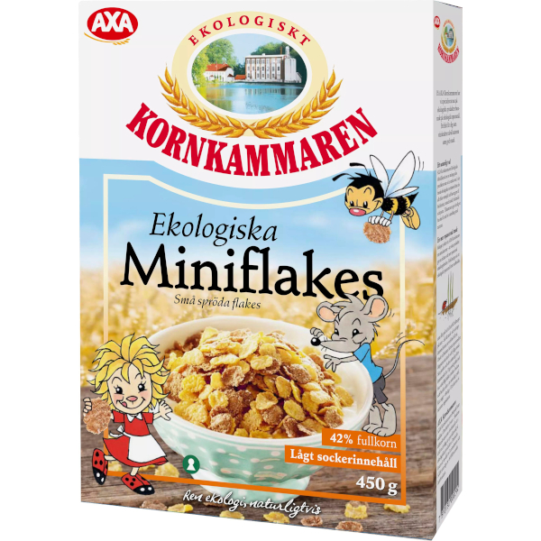 Kornkammaren (AXA) Miniflakes Ekologiska
