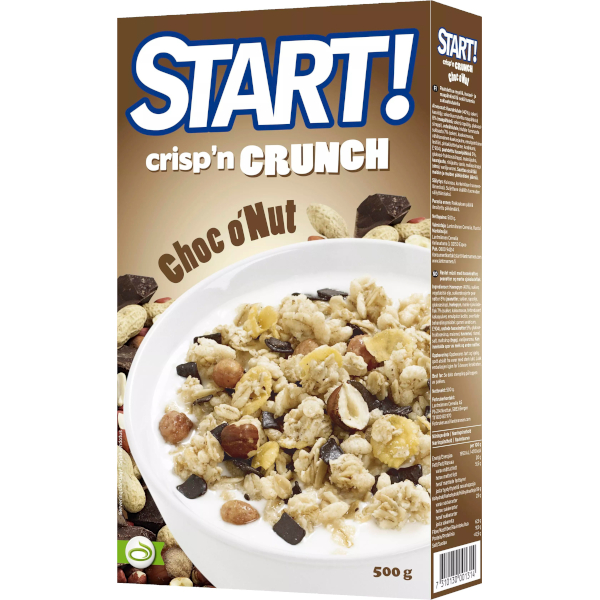 Start! Granola Crisp 'N Crunch Choc O' Nut