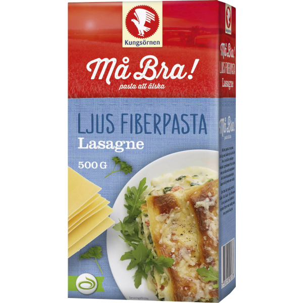 Kungsörnen Ljus Fiberpasta Lasagne