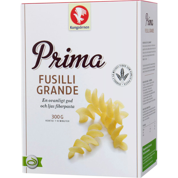 Kungsörnen Ljus Fiberpasta Prima Fusilli Grande