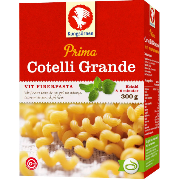 Kungsörnen Vit Fiberpasta Prima Cotelli Grande